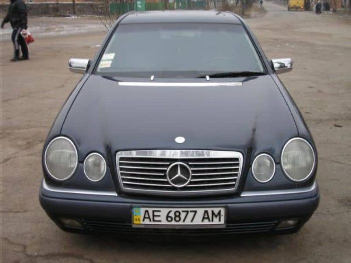 Хромированные накладки на зеркала Mercedes-benz E-210 до 1999