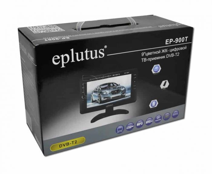Цифровой ЖК телевизор с экраном 9" Eplutus EP-900T
