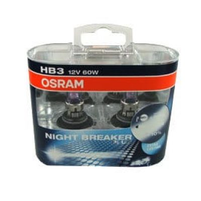 Галогеновые лампы Osram Night Breaker 9005 HB3 +90%