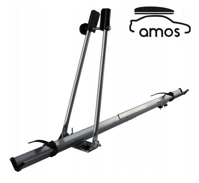 Багажник AMOS для велосипеда серый